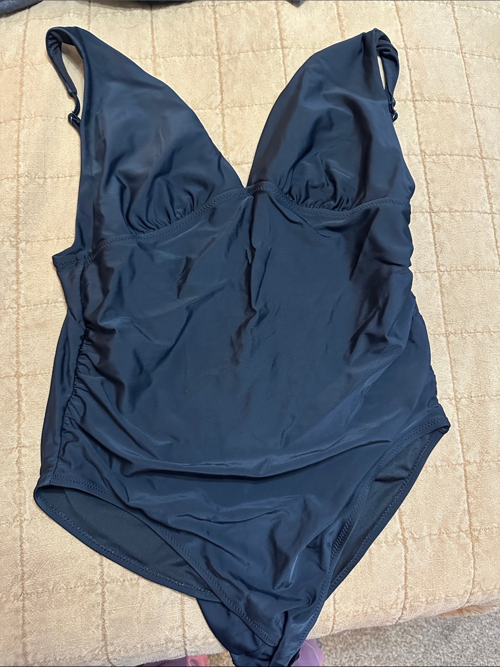 Old Navy Classic Black One-Piece Swimsuit